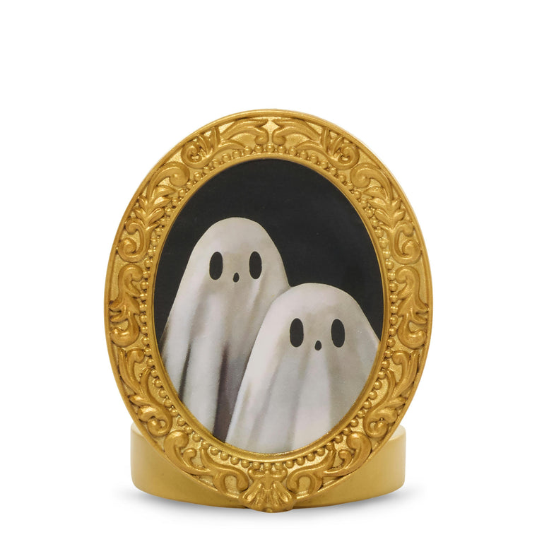 Ghost Portrait Tea Light Candle Holder G2