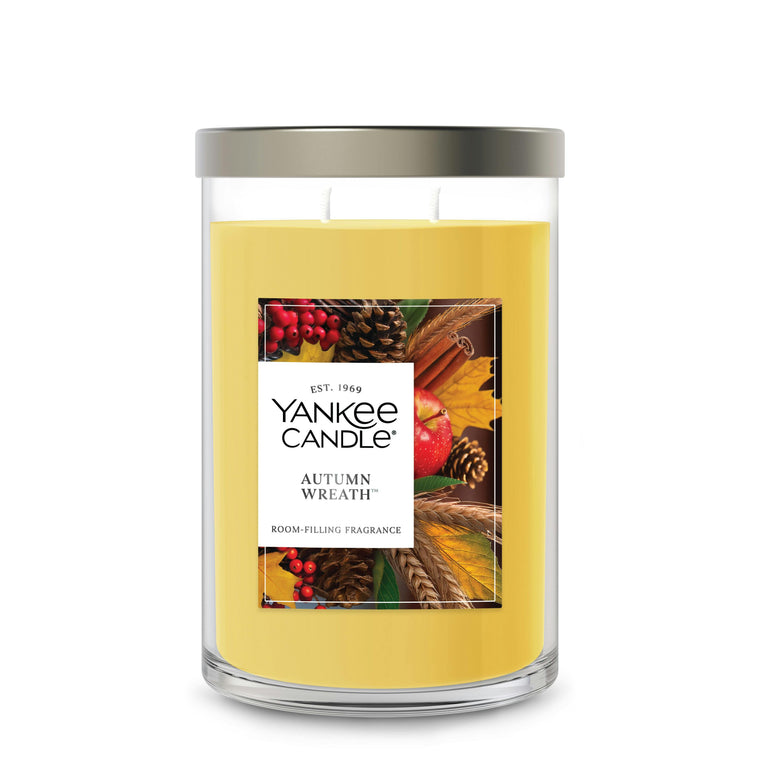 Autumn Wreath™ Large Tumbler Candle W1