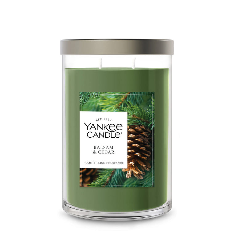 Balsam & Cedar Large Tumbler Candle W3