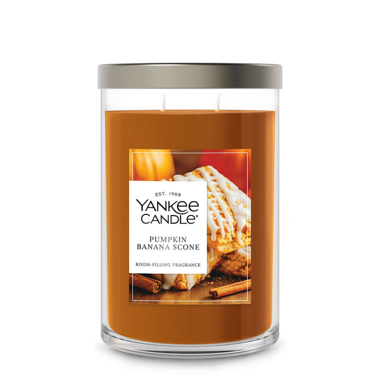 Pumpkin Banana Scone Large Tumbler Candle F9