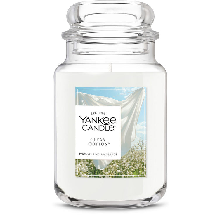 Clean Cotton® Original Large Jar Candle U2