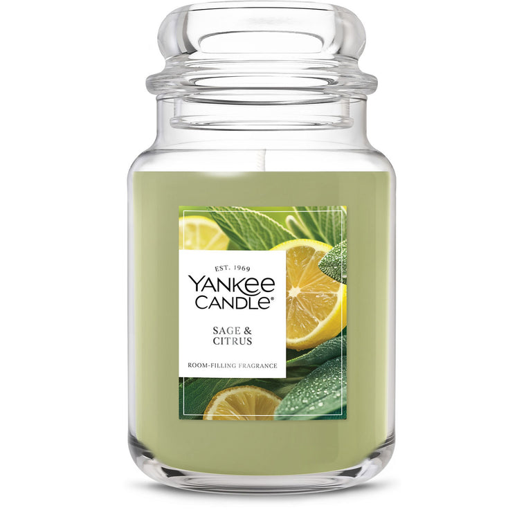 Sage & Citrus Original Large Jar Candle H3