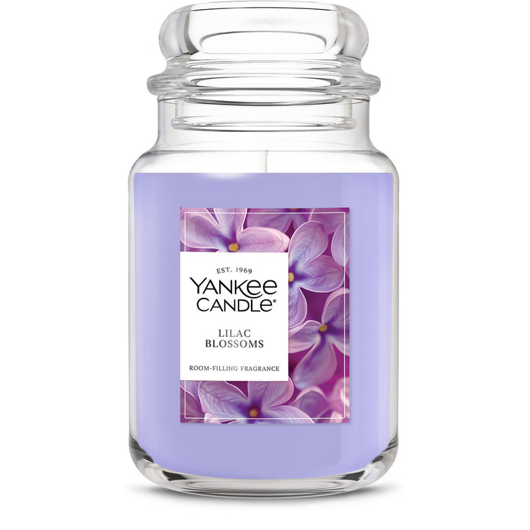 Lilac Blossoms Original Large Jar Candle K2
