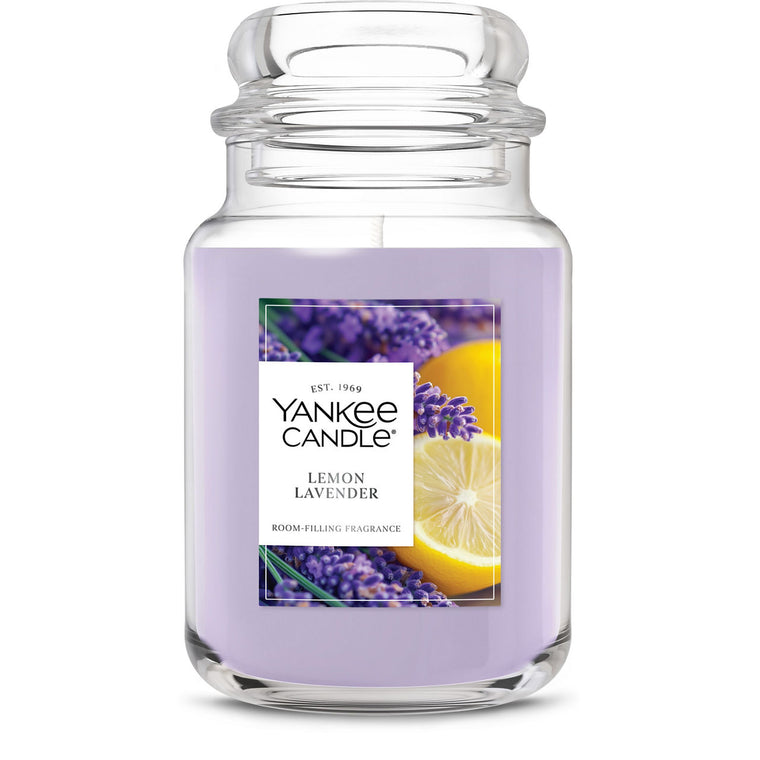 Lemon Lavender Original Large Jar Candle L2