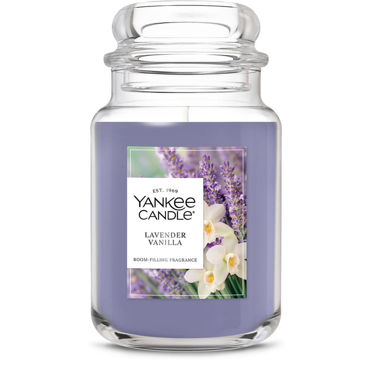 Lavender Vanilla Original Large Jar Candle U5