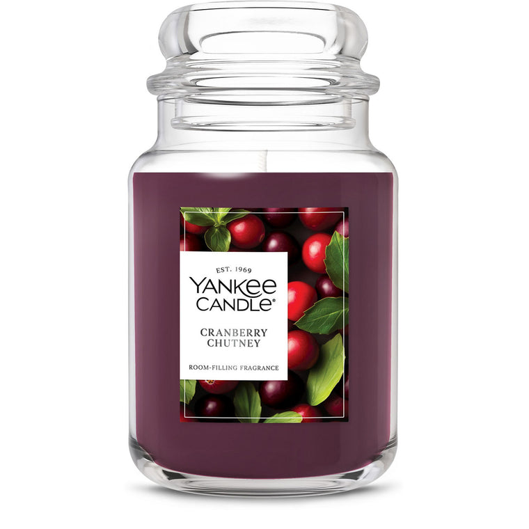 Cranberry Chutney Original Large Jar Candle N2