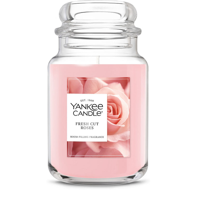 Fresh Cut Roses Original Large Jar Candle S6