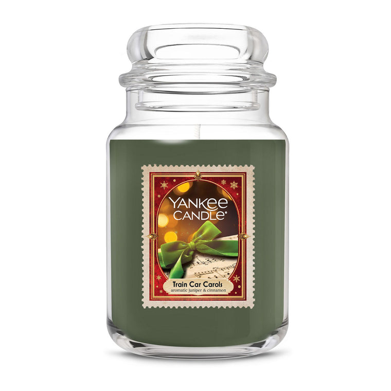 Train Car Carols Original Large Jar Candle Z6