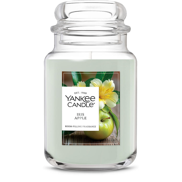 Iris Apple Original Large Jar Candle A3