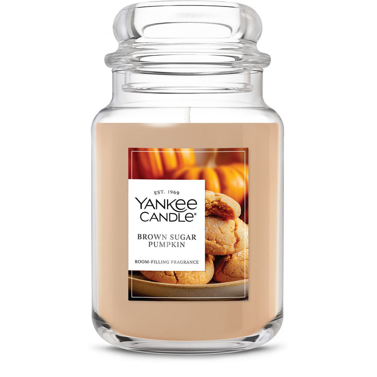 Brown Sugar Pumpkin Original Large Jar Candle C1