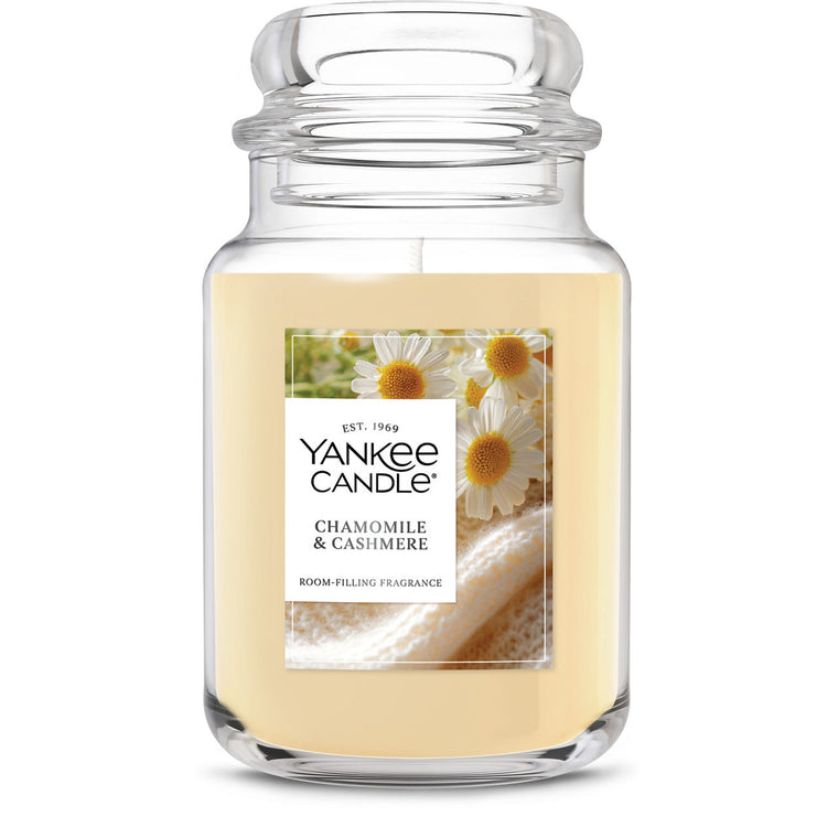 Chamomile & Cashmere Original Large Jar Candle K9
