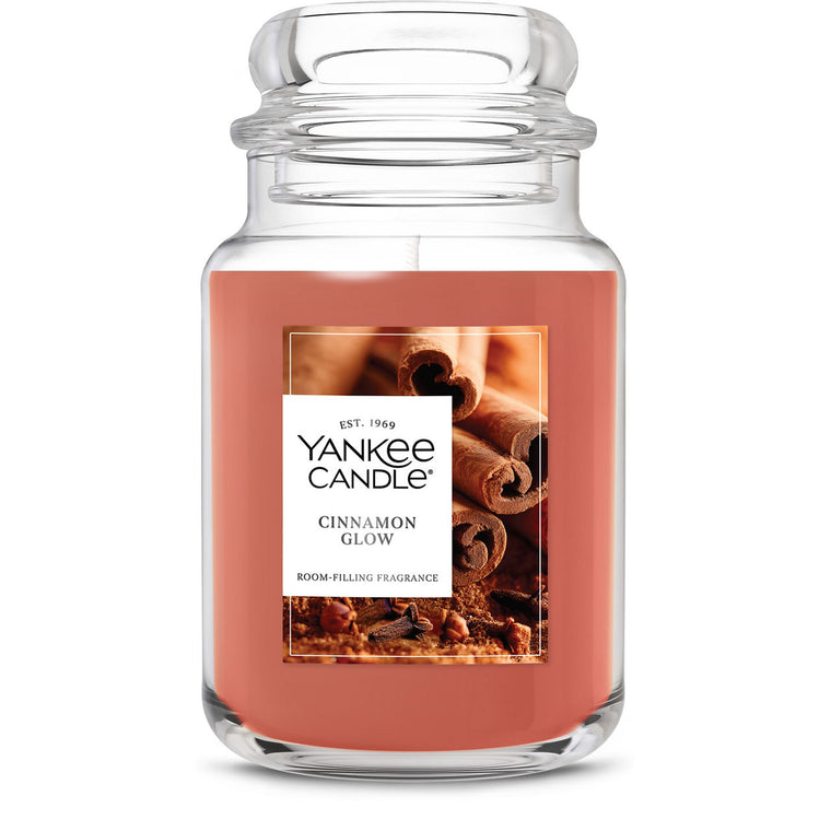 Cinnamon Glow Original Large Jar Candle A7