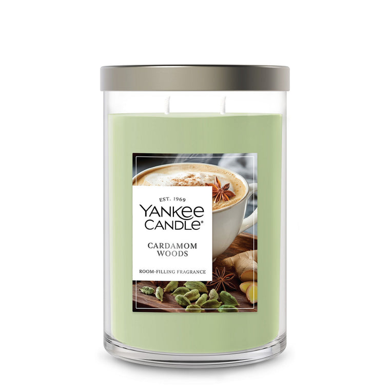 Cardamom Woods Large Tumbler Candle N6