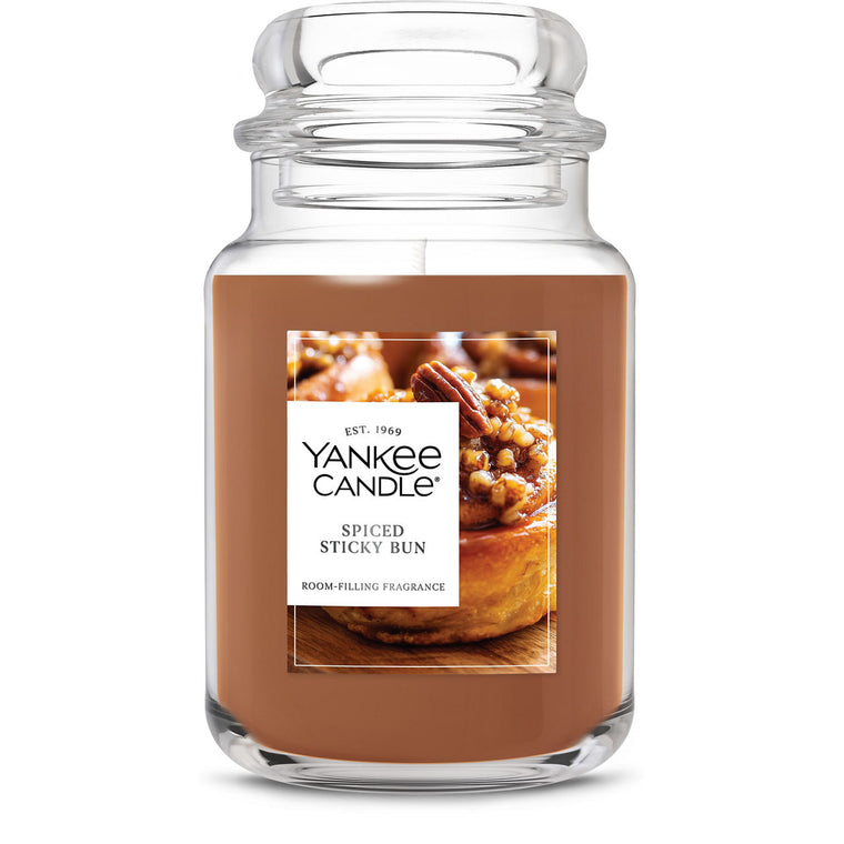 Spiced Sticky Bun Original Large Jar Candle J2