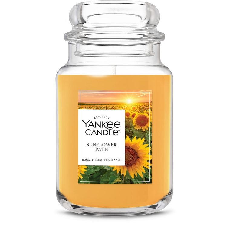Sunflower Path Original Large Jar Candle F7