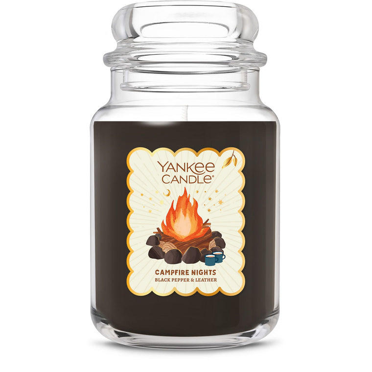 Campfire Nights Original Large Jar Candle H1