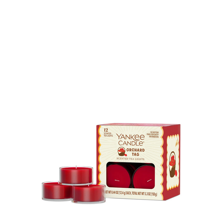 Orchard Tag Scented Tea Light Candles W4