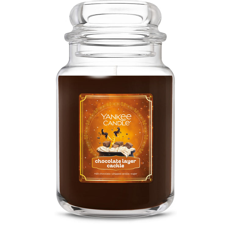 Chocolate Layer “Cackle” Original Large Jar Candle N1