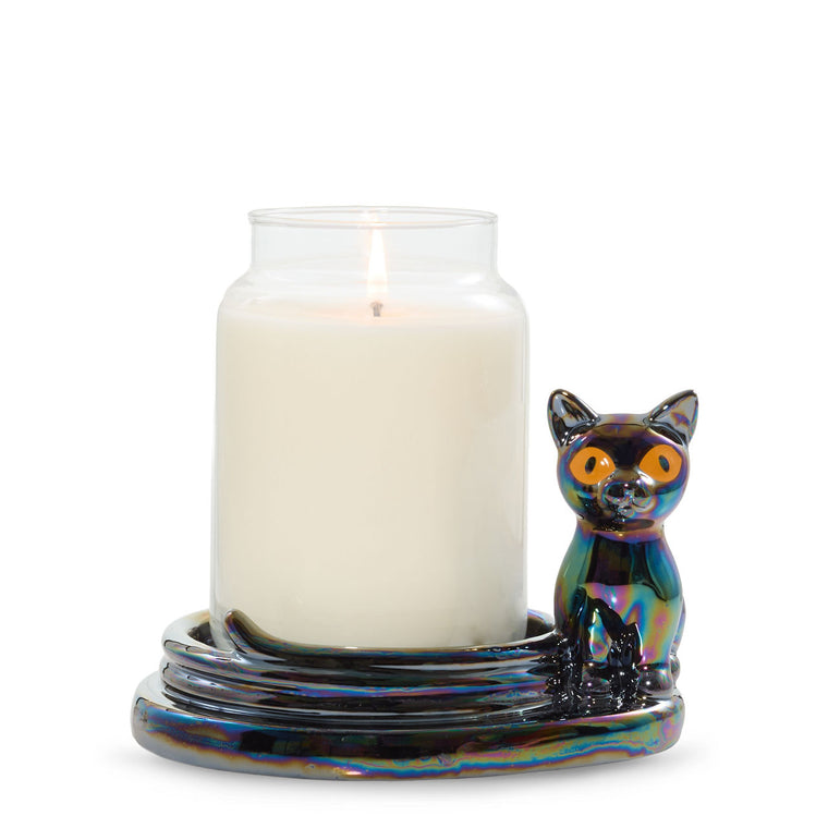Twilight Whiskers Jar Candle Holder C6