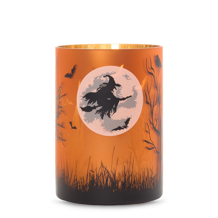 Witch's Moon Jar Candle Holder S3