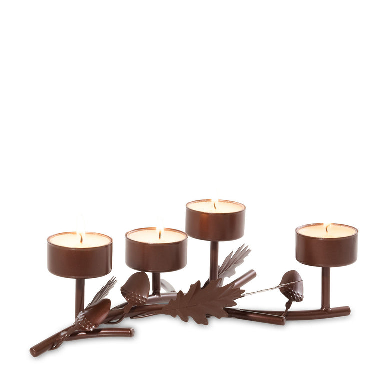 Acorn Branch Tea Light Candle Holder R6