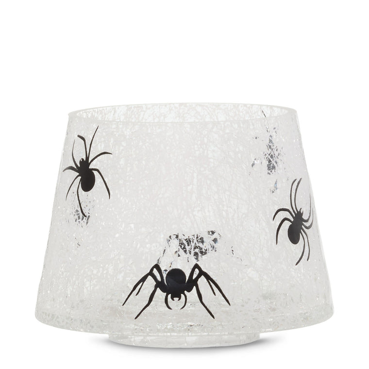 Spider Web Jar Candle Shade D9