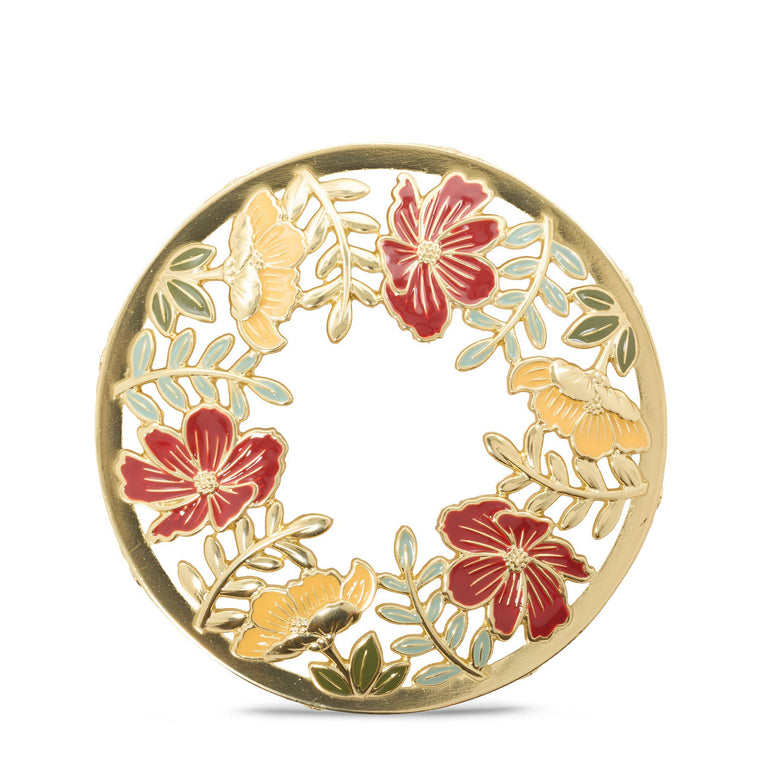 Fall Color Leaves Illuma-Lid® Jar Candle Topper O3