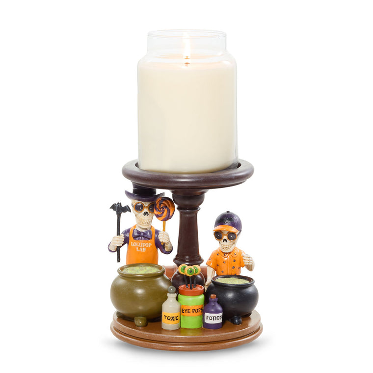Bonebury Lane Lollipop Lab Candle Pedestal P8